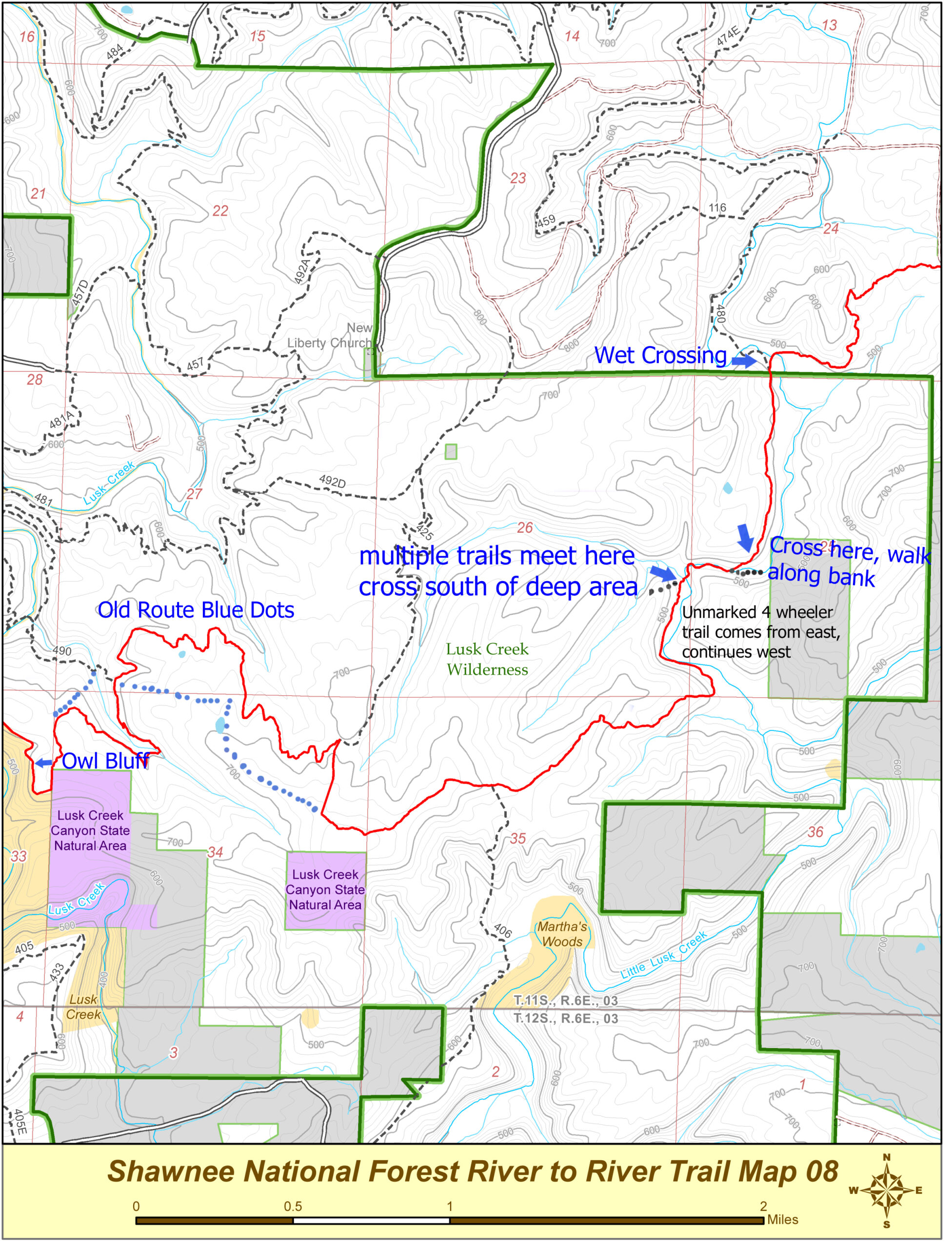 i and m canal trail map